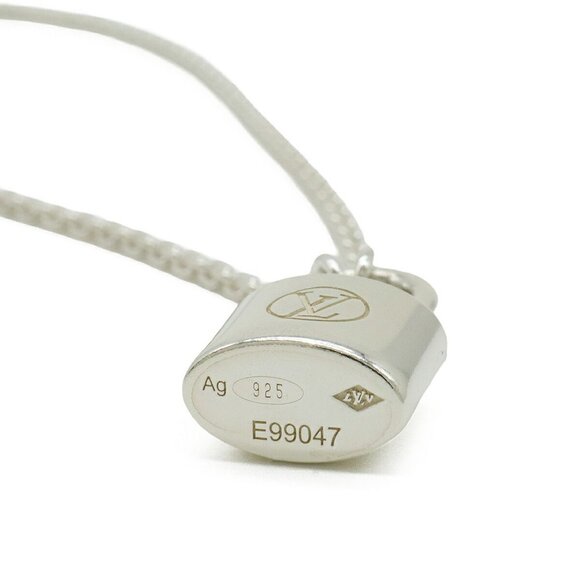 LOUIS VUITTON Silver Necklace - Picture 5 of 8